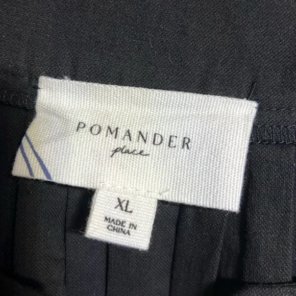 Pomander Place | NEW Black Finley Flutter Sleeve Cotton Long Maxi Dress Size XL - Picture 8 of 9